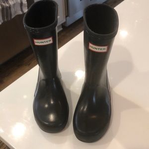 Kids hunter boots size 10